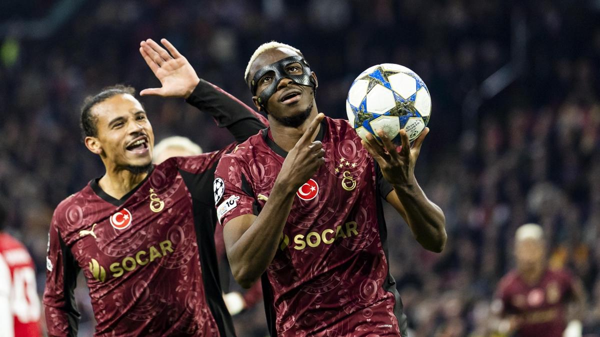 galatasaray ampiyonlar ligi osimhen fotoraflar resimleri
