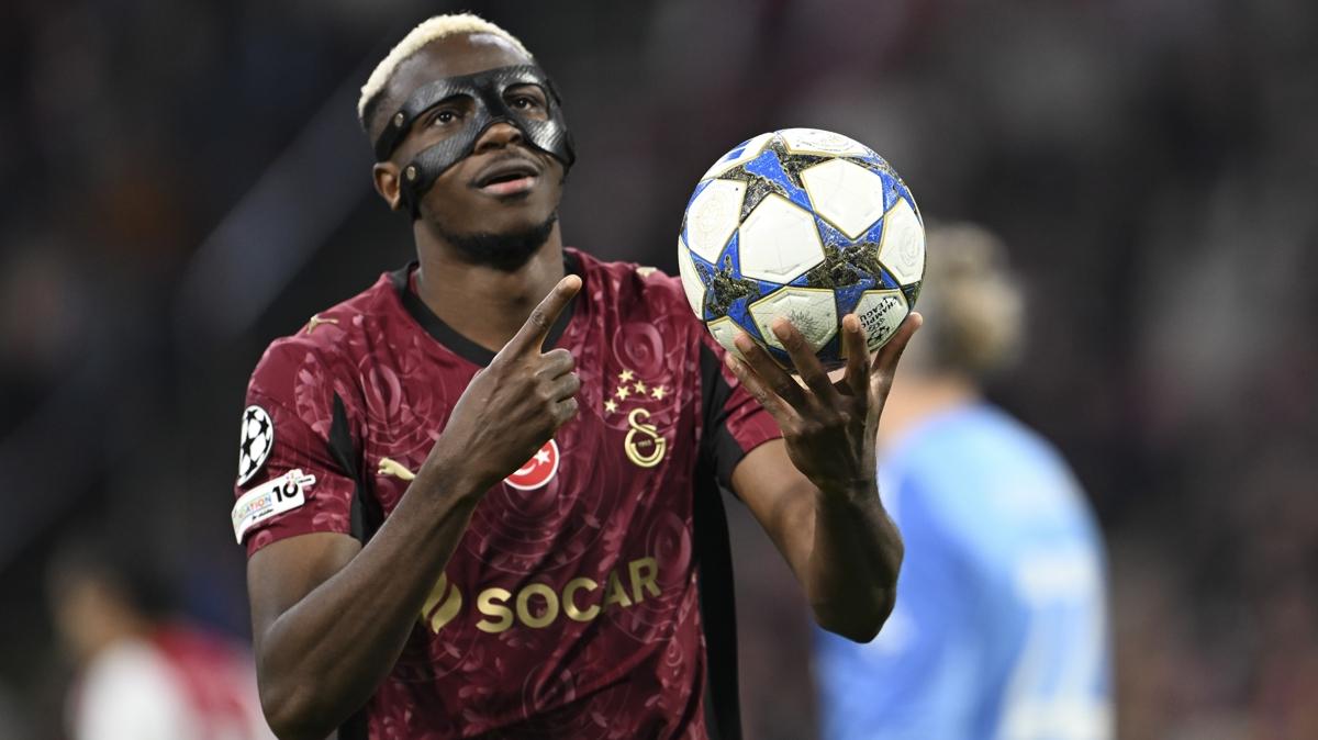 victor osimhen galatasaray ajax fotoraflar resimleri