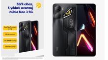 5G uyumlu nubia Neo 3 Turkcell Maazalar ve Pasaj'da