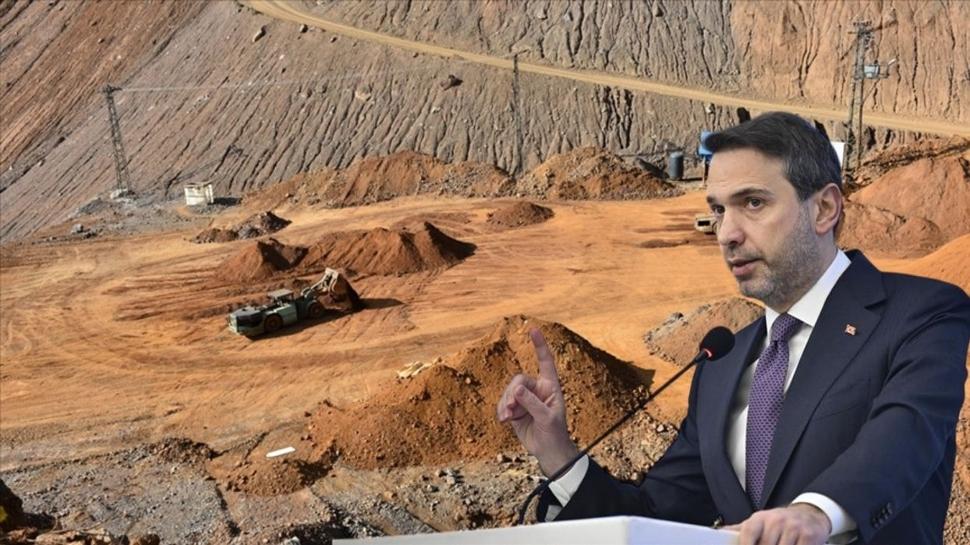 Asılsız iddialara rakamlarla cevap verdi! “Sadece yüzde 2,7'lik alan maden ruhsatlı”