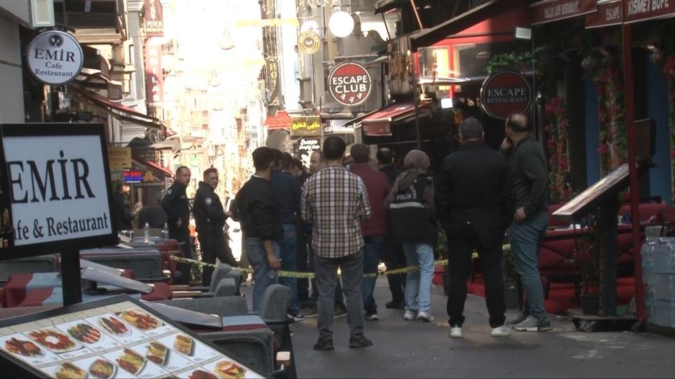 İstiklal Caddesi'nde silahlı kavga