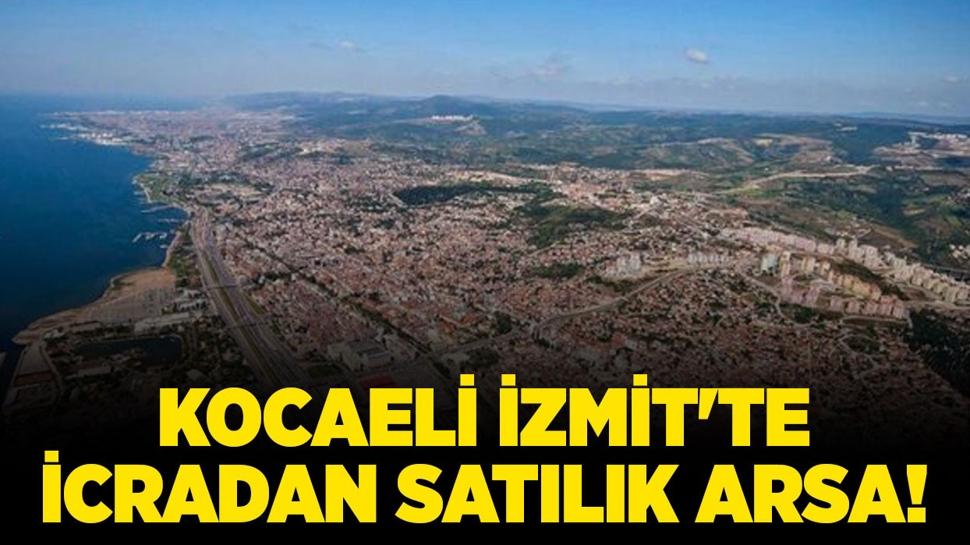 Kocaeli İzmit'te 1.071,83 metrekare icradan satılık arsa!