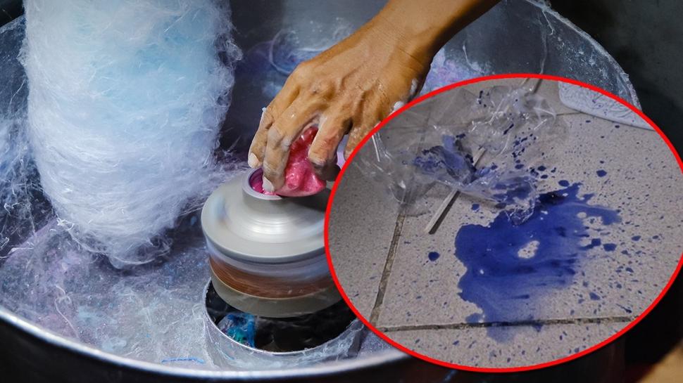 Pamuk şeker değil zehir! Çocuğun ağzından köpükler geldi