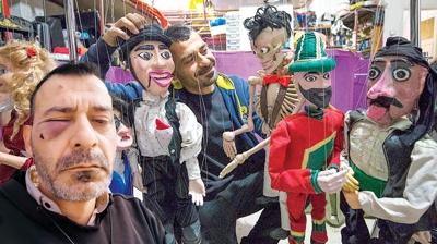 Kayserili Geppetto'ya kz tarafndan dayak