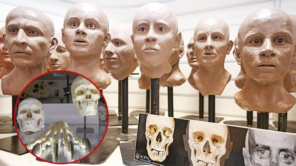 Kayıp yüzler laboratuvarda aydınlatılıyor... Faili meçhullere yüz giydirme