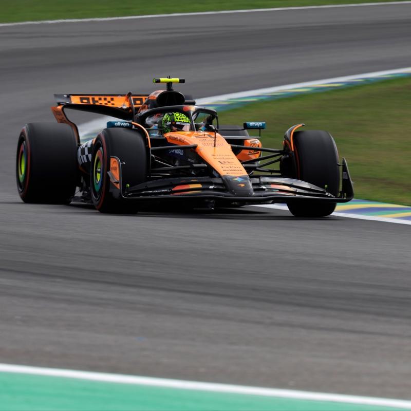 Lando Norris, Brezilya Grand Prix'sinde zafere ulat