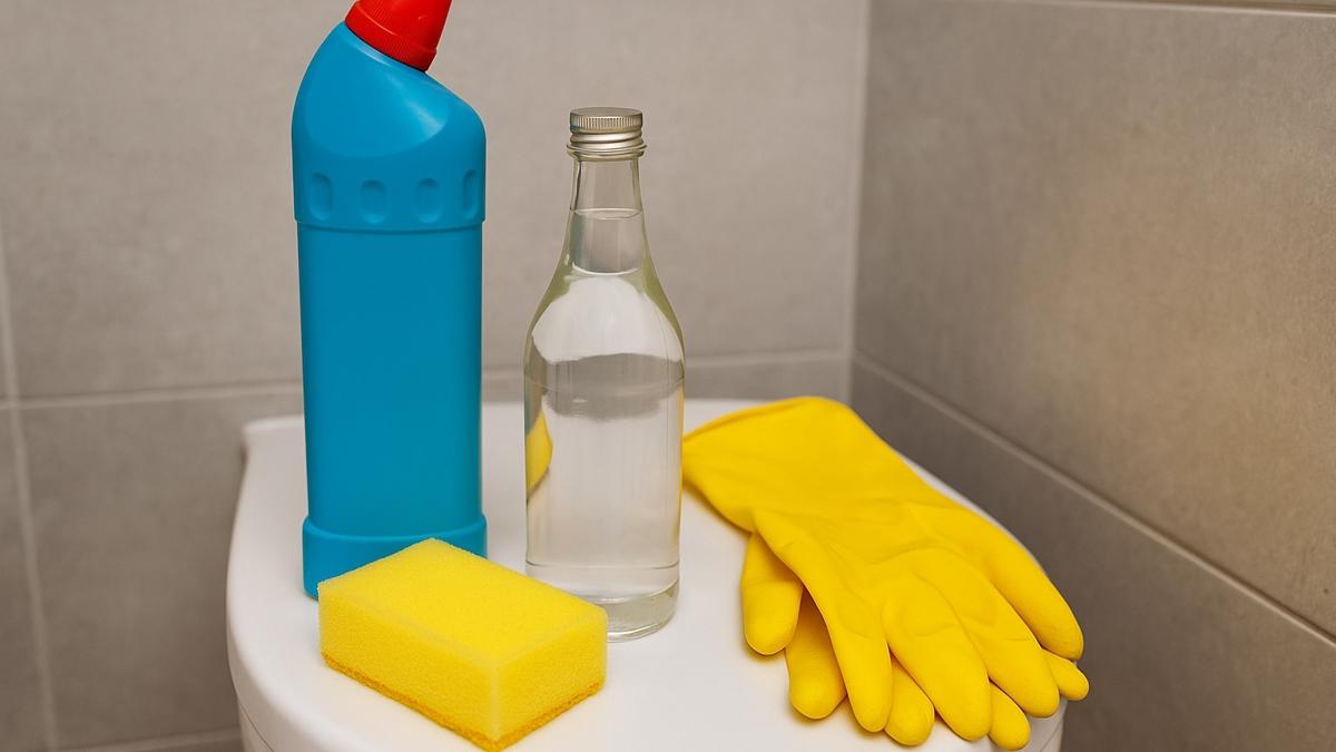 amar suyu sirke Klozet temizliinde amar suyu fotoraflar resimleri