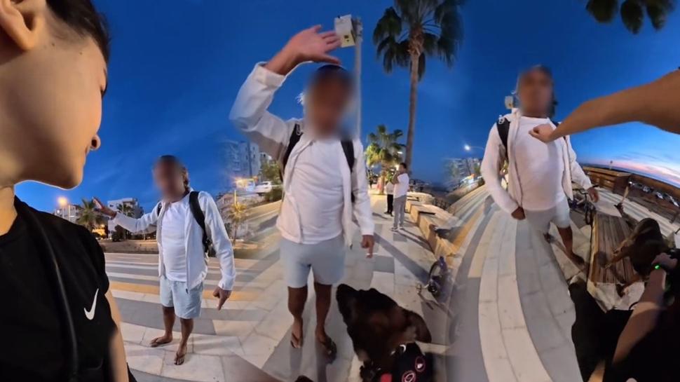 Alkollü adam kız çocuğuna kabusu yaşattı: Köpeğini keserim