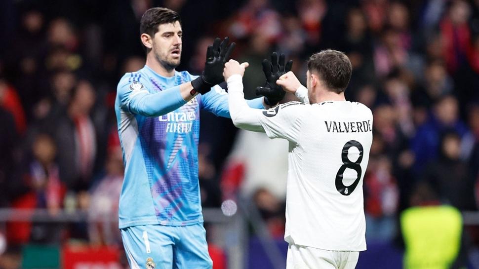 Courtouis ve Valverde'den Real Madrid'e kötü haber
