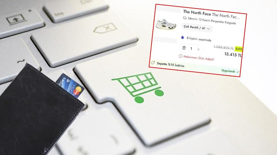 Önce zam sonra indirim! 1 milyon TL'lik ayakkabı 13 bin liraya düştü