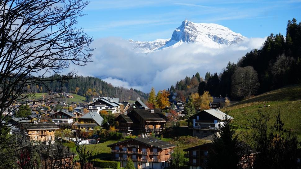 Kayak merkezi Megeve iklim deiikliine kar, varlk mcadelesini srdryor!