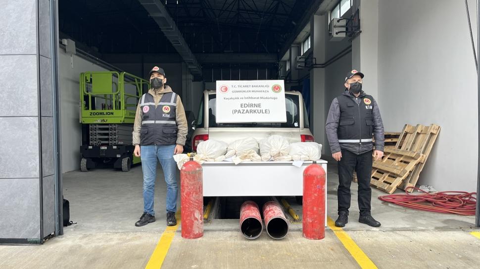 Pazarkule Sınır Kapısı'nda narkotik operasyonu