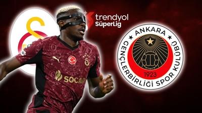 Galatasaray-Genlerbirlii ma ne zaman? Sper Lig GS ma saat kata, hangi kanalda?