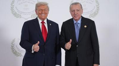 Trump'tan Bakan Erdoan'a vg: Suriye'nin baarsnda kilit rol oynuyor