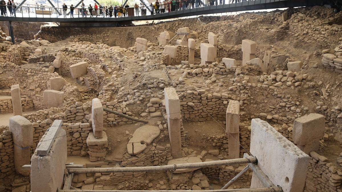 Gbeklitepe UNESCO tarih sfr noktas kazlar Dnya Miras UNESCO Dnya Miras arkeoloji fotoraflar resimleri