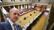 TBMM Bakan Kurtulmu'tan Meclis'te kritik grme