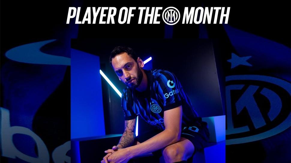 Hakan Çalhanoğlu, Inter'de ayın futbolcusu oldu!