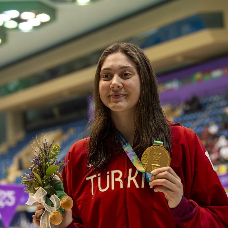 slami Dayanma Oyunlar yzmede 2 altn madalya