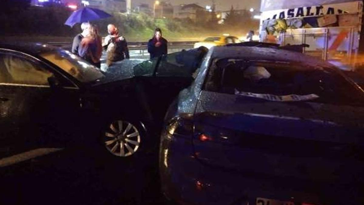 kaza haberleri trafik kazas Ataehir kaza yarallar otoyol kazas oklu ara kazas fotoraflar resimleri