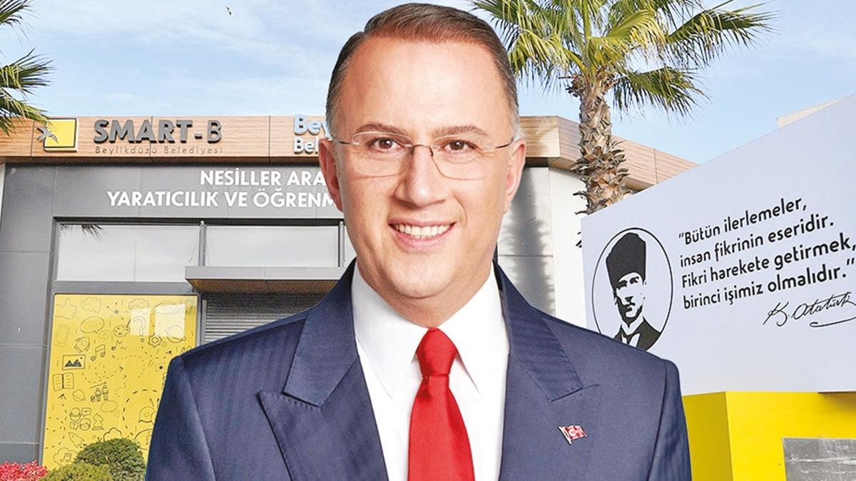 Beylikdz Belediye Bakan Murat alk Dijital materyal incelenmesi fotoraflar resimleri