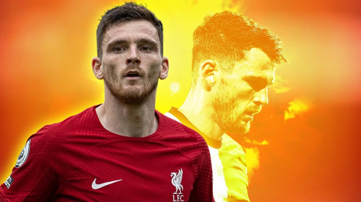 Andrew Robertson Beikta Liverpool fotoraflar resimleri