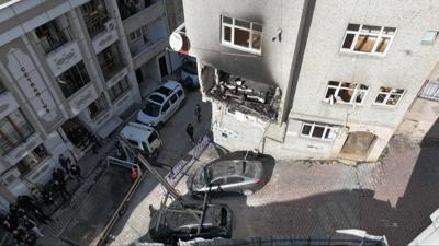 6 katl binada patlama! Hasarn boyutu gn aarnca ortaya kt