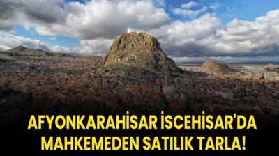 Afyonkarahisar scehisar'da mahkemeden satlk tarla!