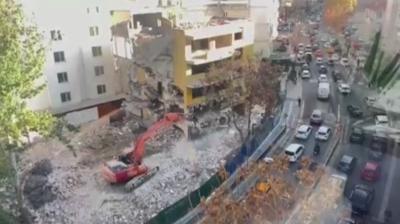 Başkentte bina çökmesi! Faciadan kıl payı dönüldü