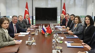Trkiye ve Rusya'dan Ankara'da temas