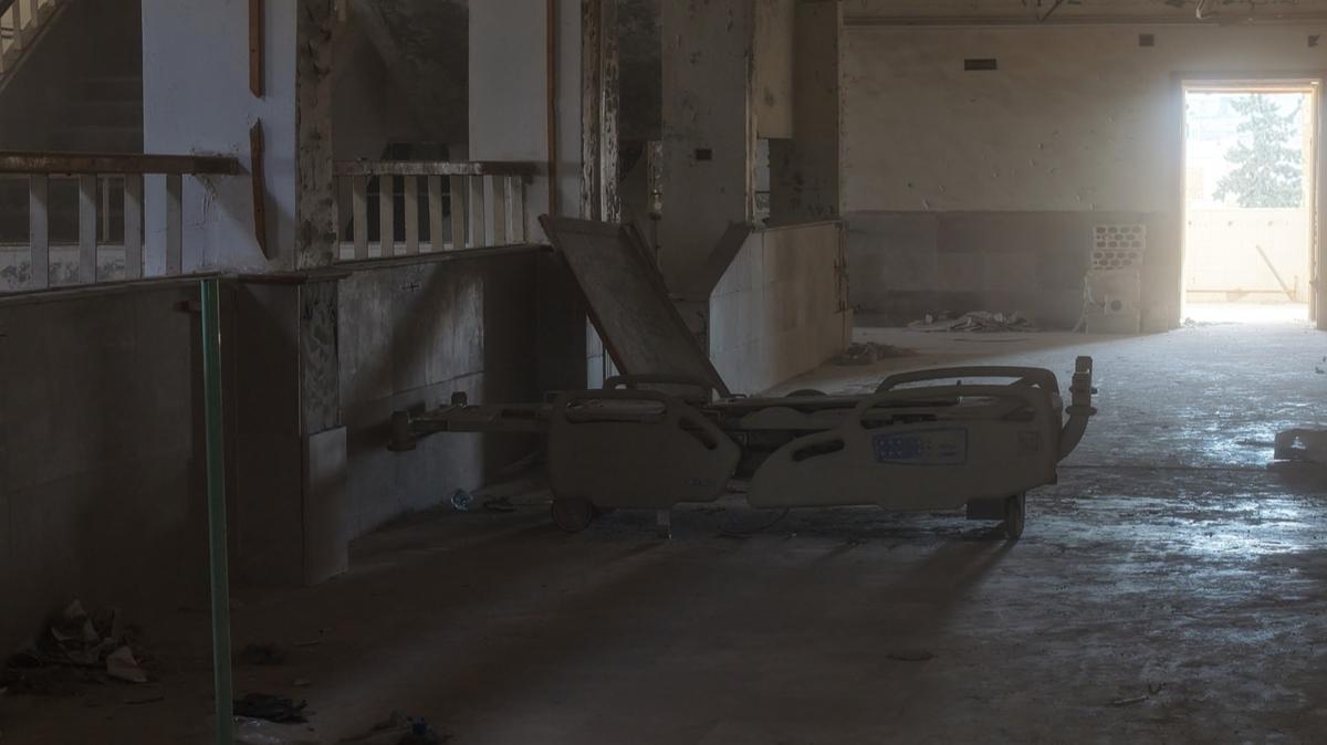 suriye devrik rejim hastane idlib Maarratnnuman Hastanesi  fotoraflar resimleri