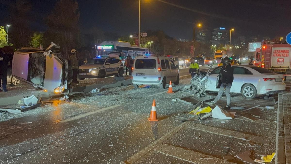 Bakrky Trafik Kazas Ters erit fotoraflar resimleri