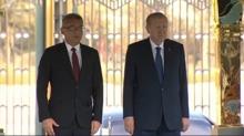 Erhrman Ankara'da... Bakan Erdoan resmi trenle karlad