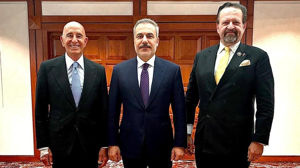Bakan Fidan, Barrack ve Gorka ile görüştü