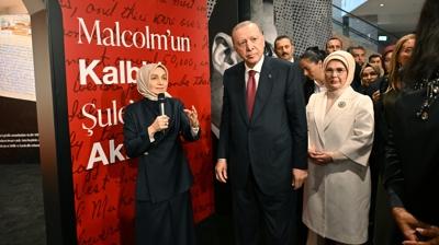 Bakan Erdoan, 'Yanklar' sergisinin alna katld
