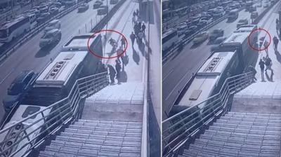 Cevizliba metrobste facia! Engelli vatanda hayatn kaybetti