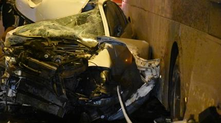 Malatya'da zincirleme kaza! l ve yarallar var