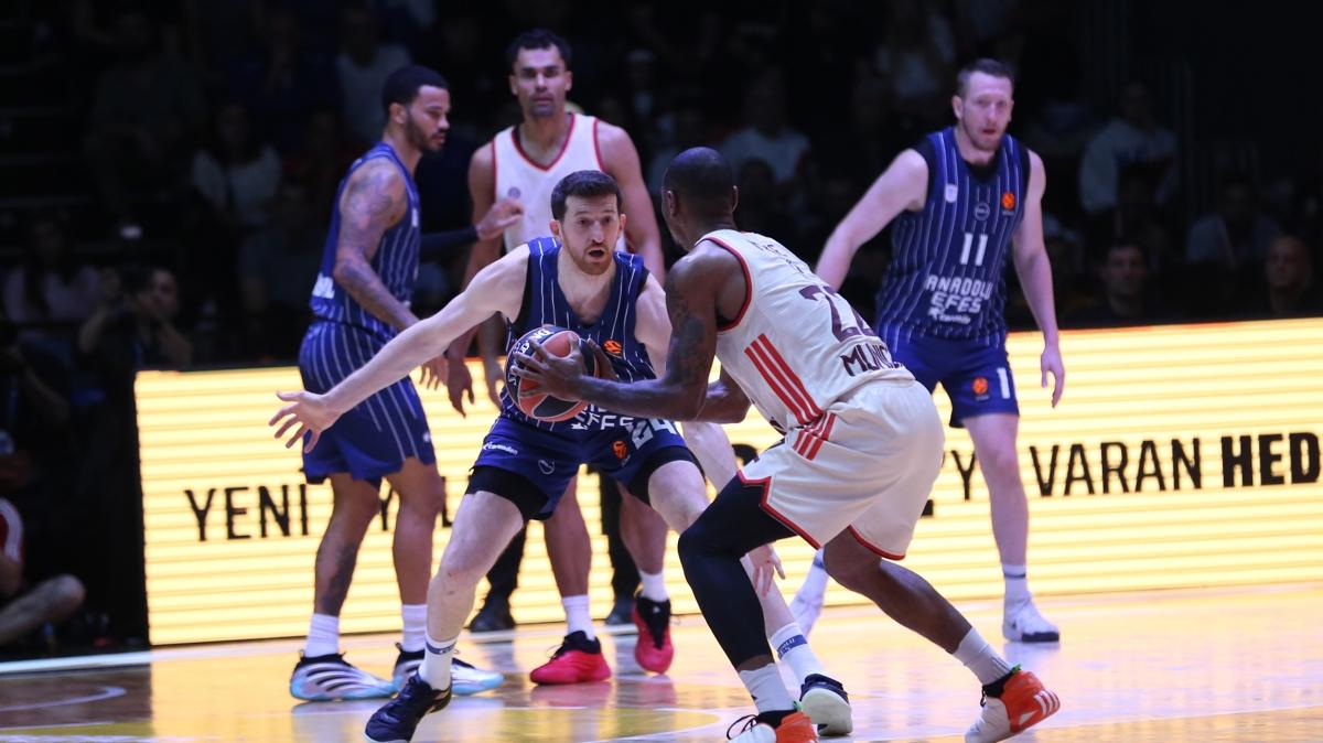 anadolu efes bayern mnih euroleague fotoraflar resimleri