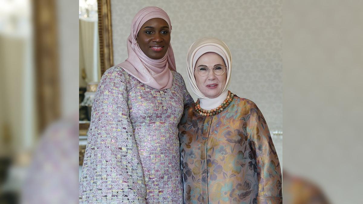 Emine Erdoan Senegal Faye fotoraflar resimleri