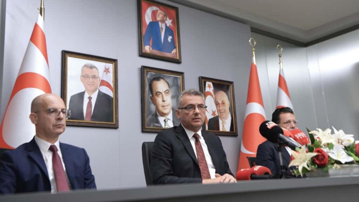 KKTC Cumhurbakan Tufan Erhrman Trkiye Cumhurbakan Recep Tayyip Erdoan KKTC Trkiye fotoraflar resimleri