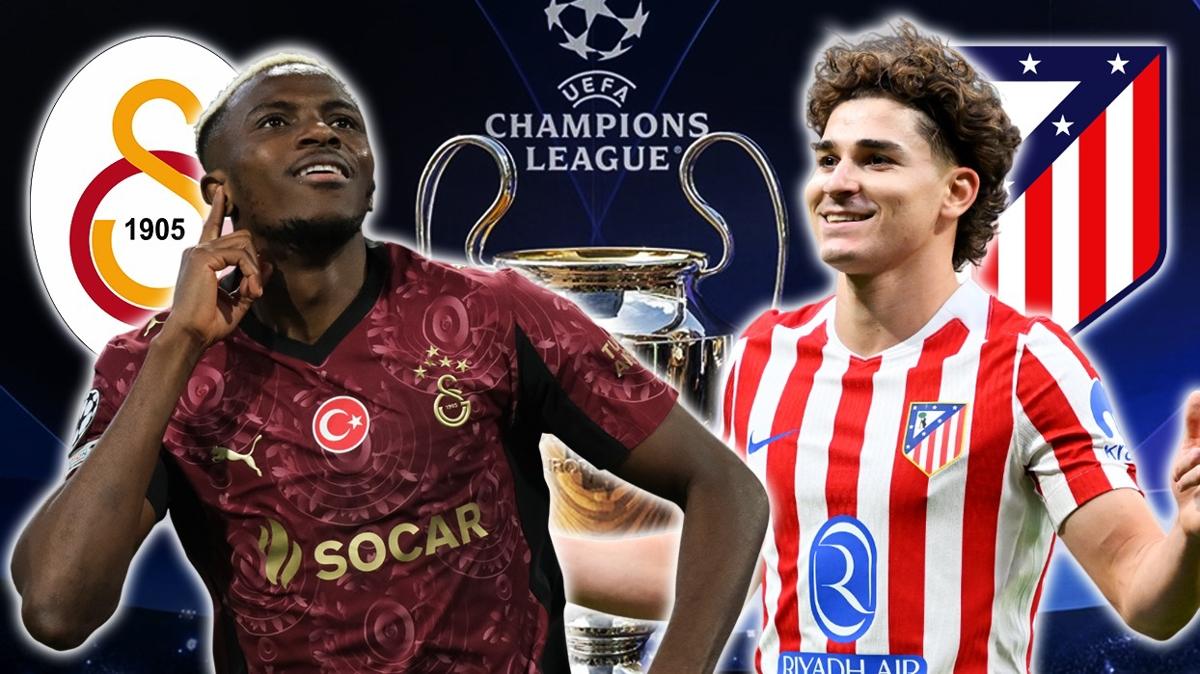 Galatasaray-Atletico Madrid ma ne zaman Galatasaray Atletico Madrid ampiyonlar Ligi fotoraflar resimleri
