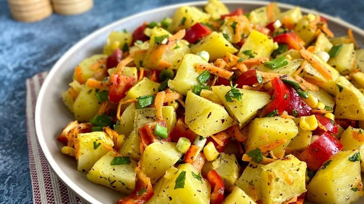 patates salatas tarif patates fotoraflar resimleri