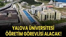Yalova niversitesi retim Grevlisi alacak!