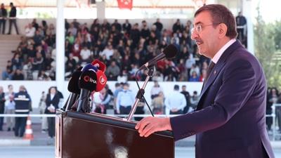 Cumhurbaşkanı Yardımcısı Yılmaz'dan KKTC çıkışı: Herkes bilsin ki Kıbrıs Türkü'nün davası bizim davamızdır
