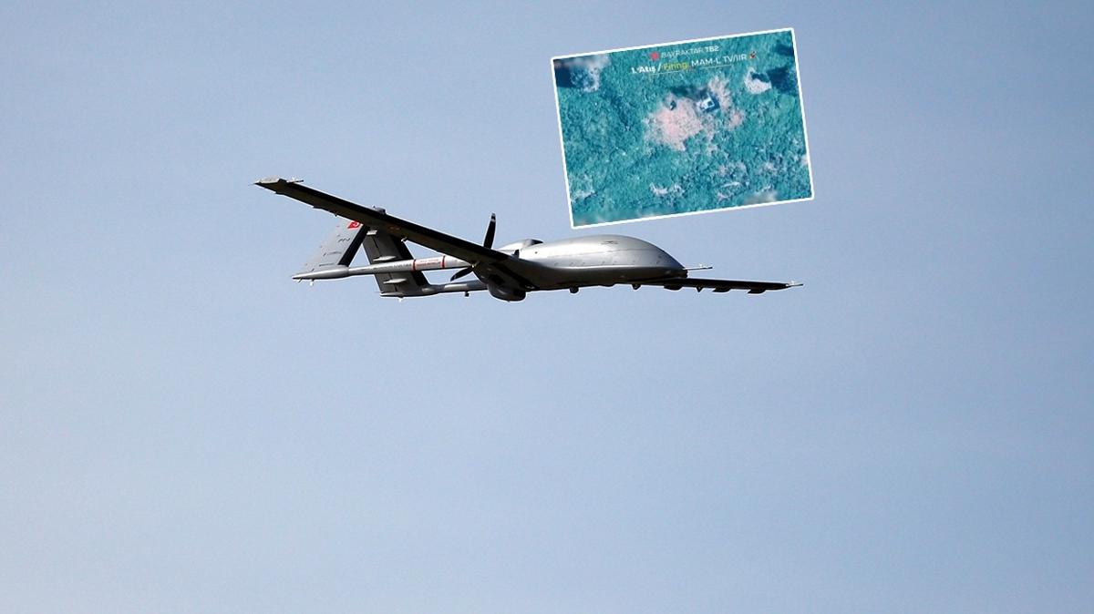 Bayraktar TB3 MAM-L IIR At testi fotoraflar resimleri
