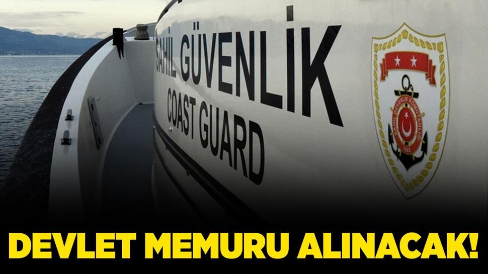Sahil Güvenlik Komutanlığına devlet memuru alımı yapılacak