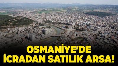 Osmaniye Kadirli'de 493 metrekare icradan satılık arsa!