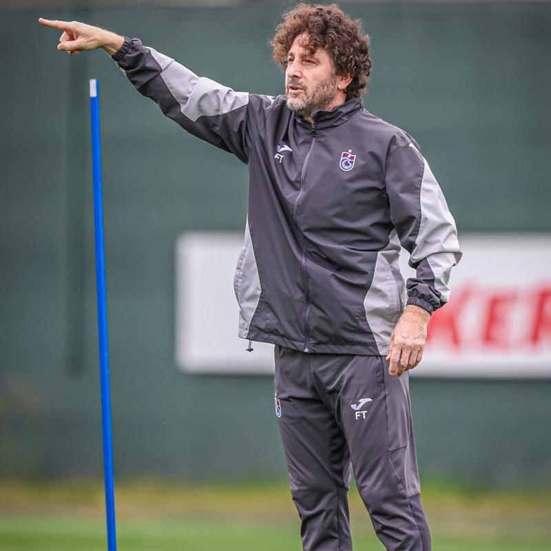 Trabzonspor'da Ba�ak�ehir mesaisi tam gaz devam ediyor