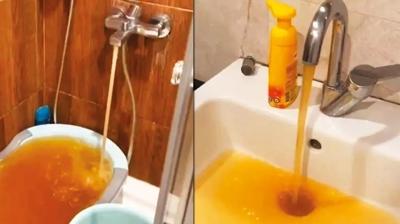 Musluklardan çamur aktı! İSKİ 'Risk yok, sağlıklı' dedi