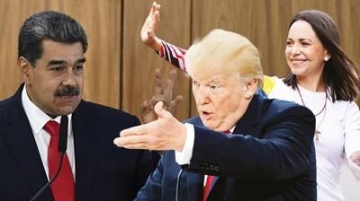 Venezuela'da gerilim tırmanıyor! Nobel'in diyeti darbe çağrısı