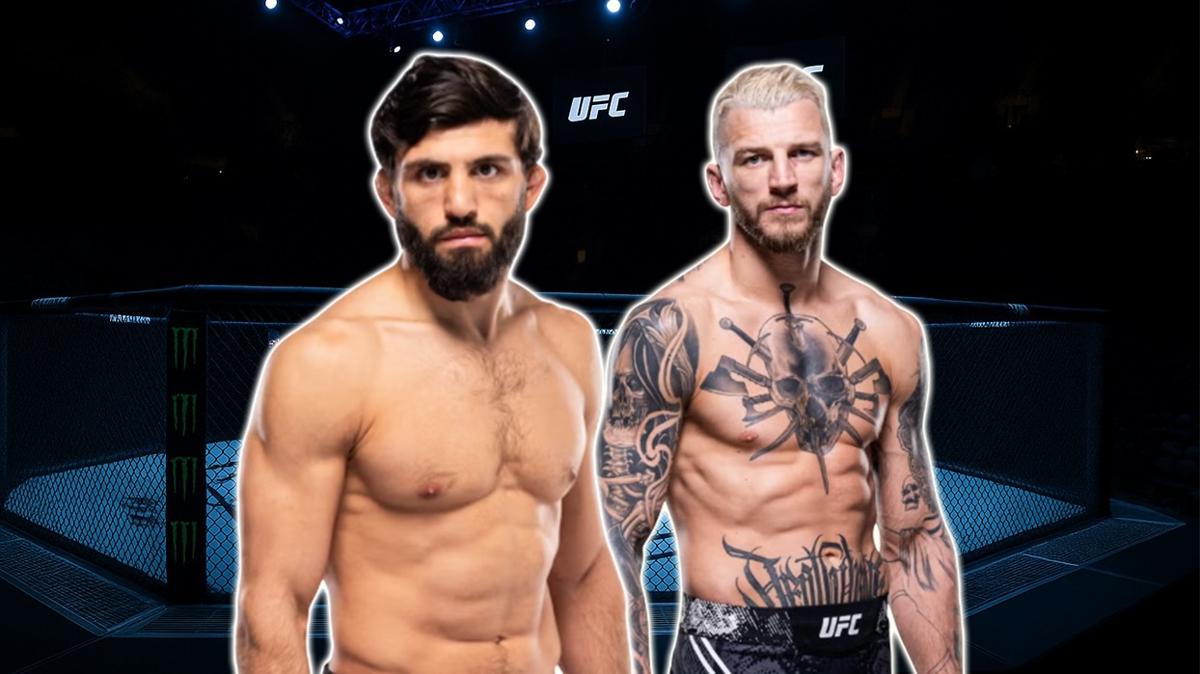 ufc ufc fight night arman tsarukyan dan hooker fotoraflar resimleri